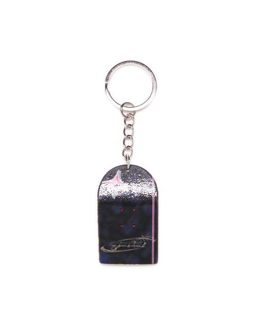 "Blue Supastar" Nose Keychain