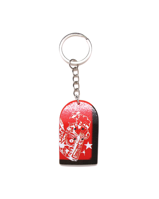 "Disk Jockey" Nose Keychain