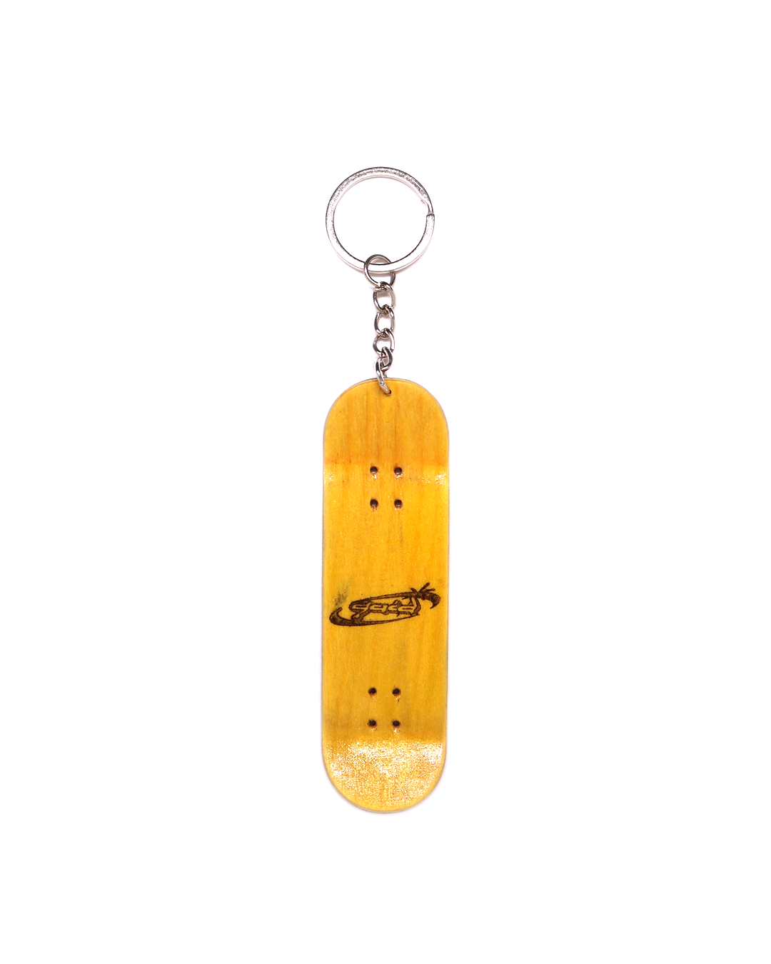 "Transparent Disk Jockey" Deck Keychain