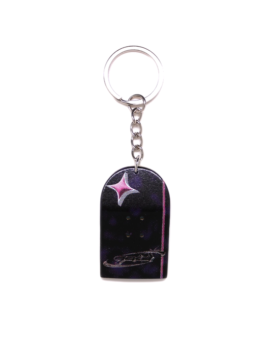 "Blue Supastar" Nose Keychain #1