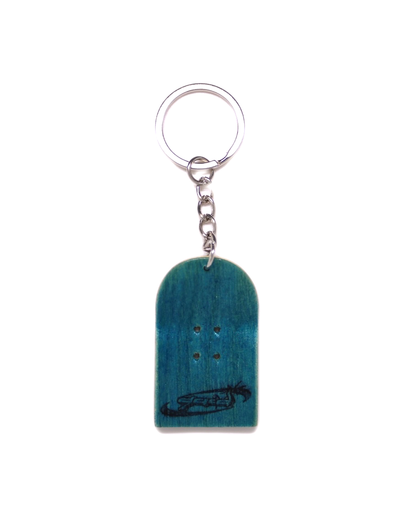 "Blue Supastar" Nose Keychain #1