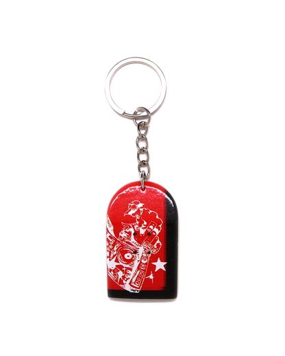 "Disk Jockey" Nose Keychain #3