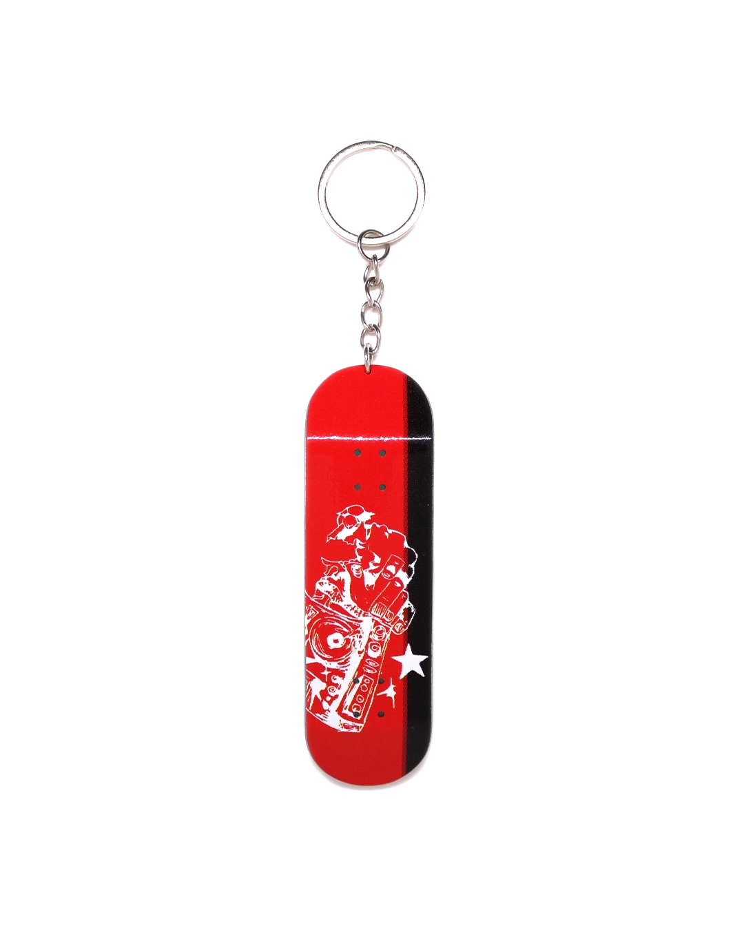 "Disk Jockey" Deck Keychain