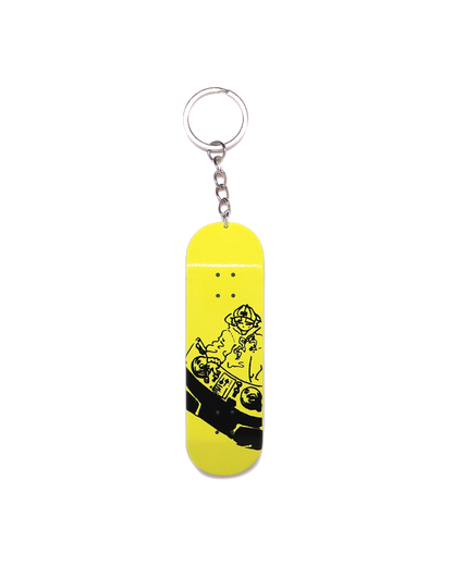 "Beat Match" Deck Keychain