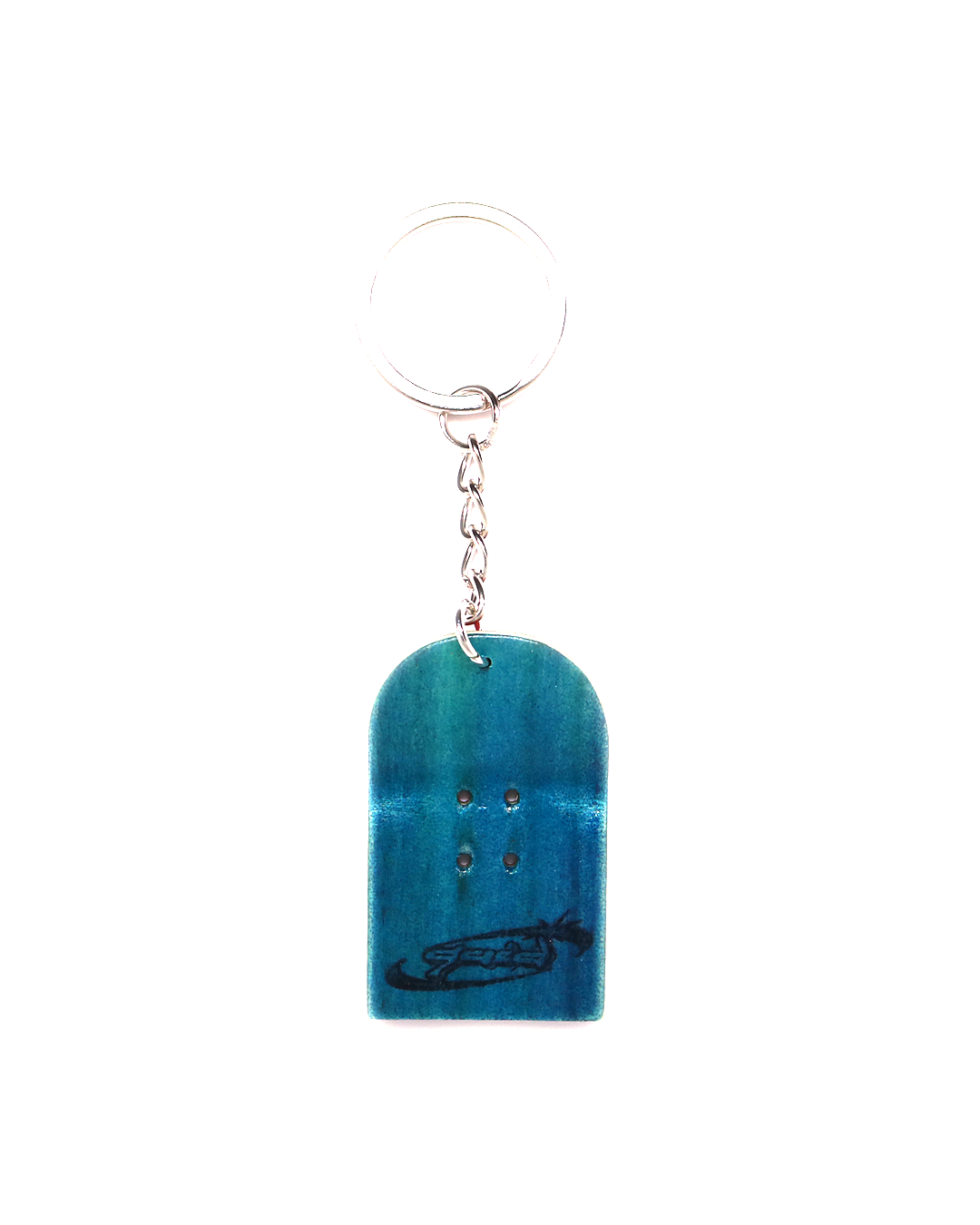 "Transparent Disk Jockey" Nose Keychain #3