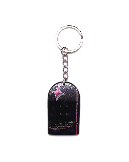 "Blue Supastar" Nose Keychain