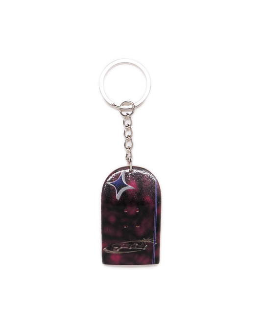 "Pink Supastar" Nose Keychain