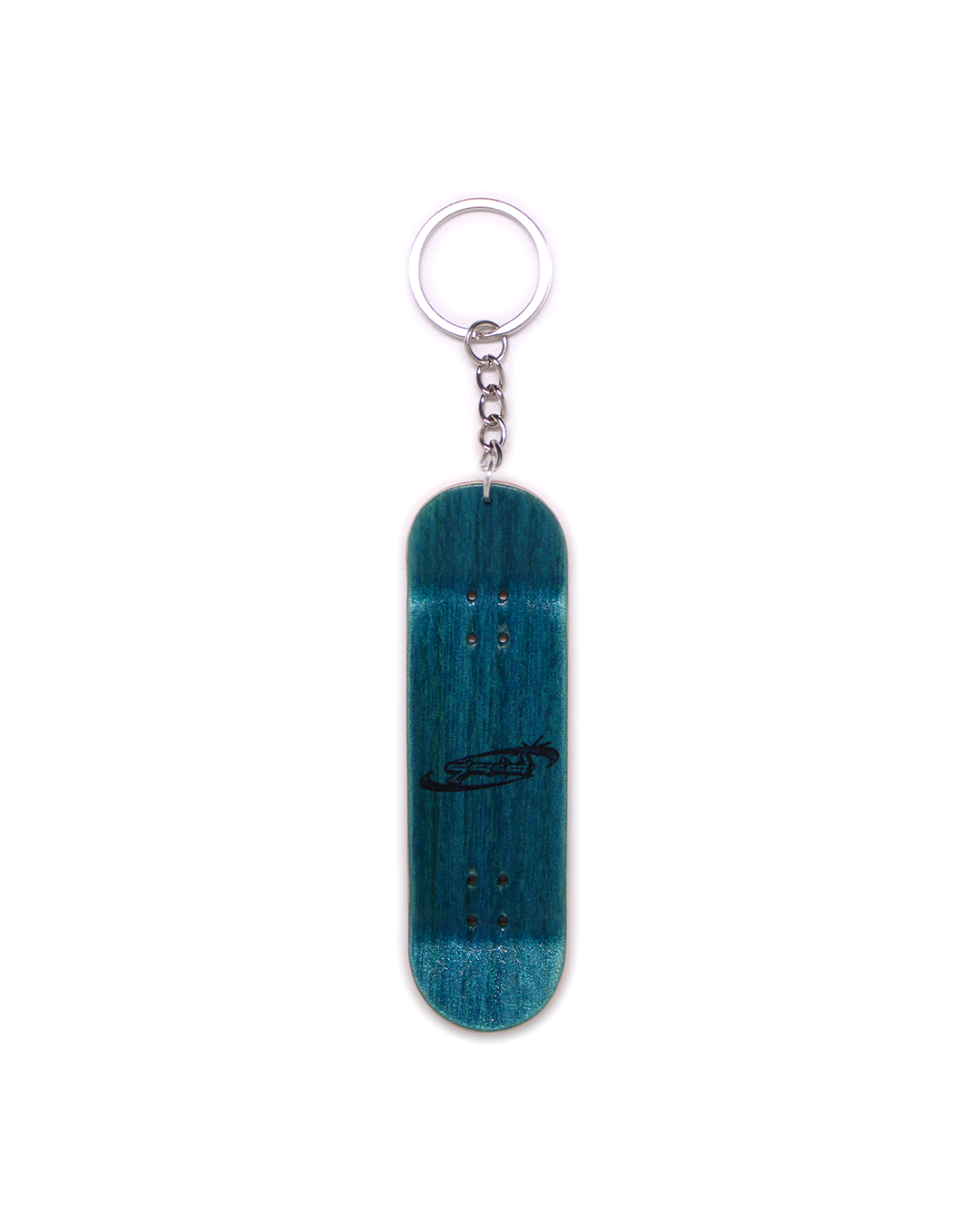 "Transparent Disk Jockey" Deck Keychain