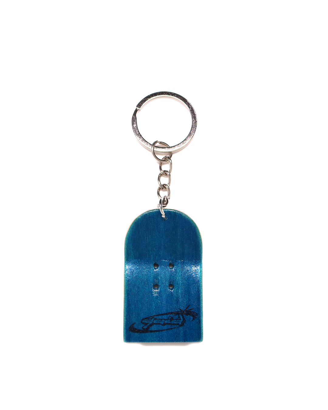 "Transparent Disk Jockey" Nose Keychain