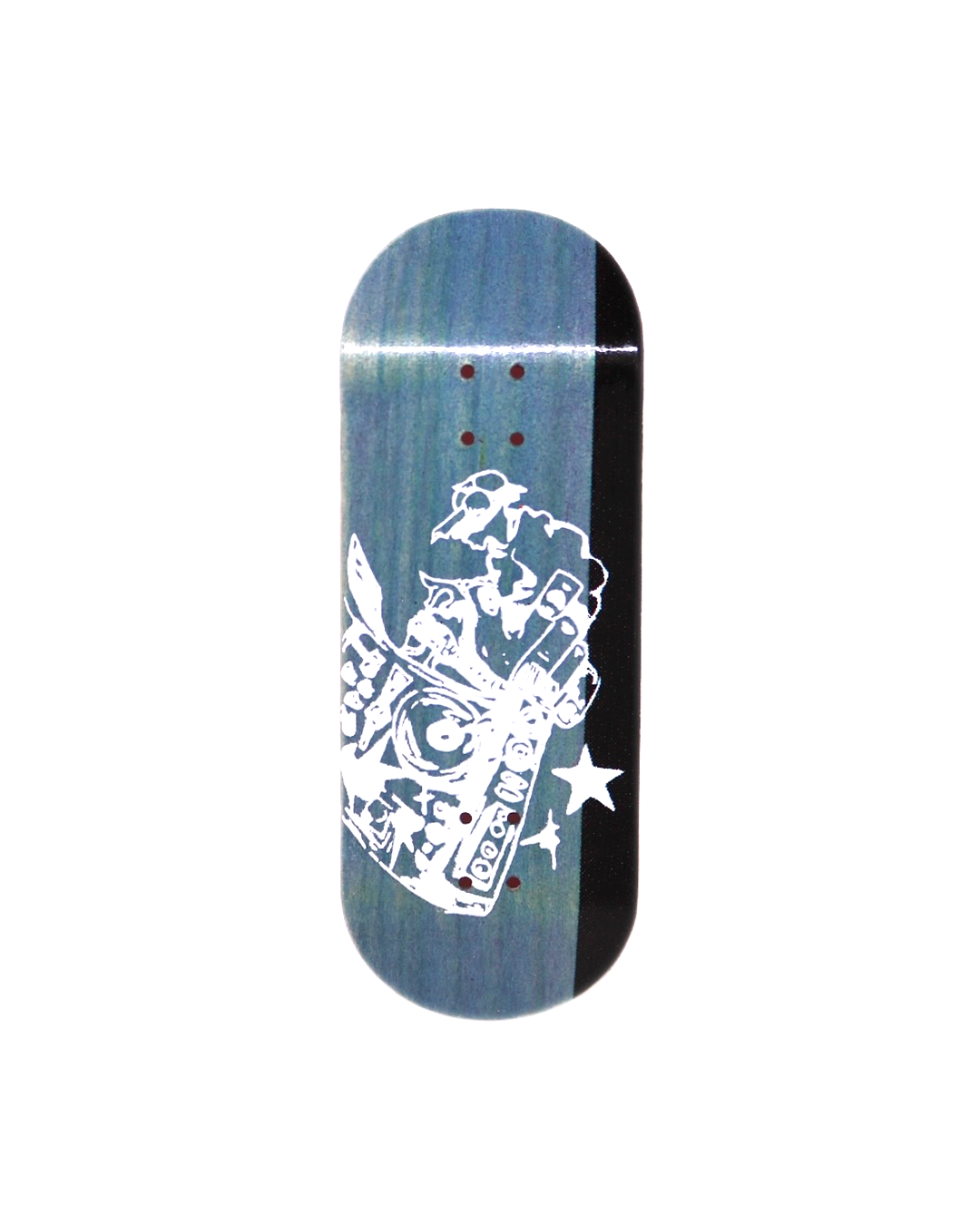 "Transparent Disk Jockey" Deck - 34mm