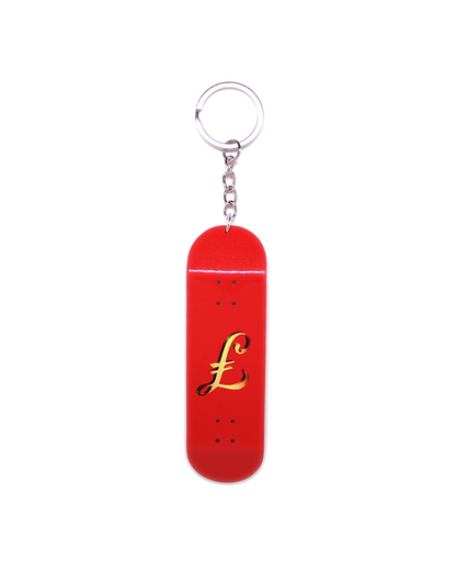 "Red Dosh" Deck Keychain