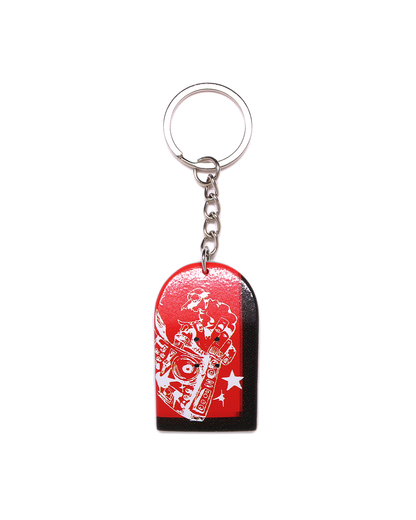 "Disk Jockey" Nose Keychain #2