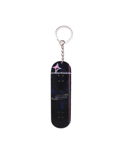 "Blue Supastar" Deck Keychain